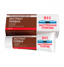 Экстракт пиявки гель-бальзам для ног, 100 мл
